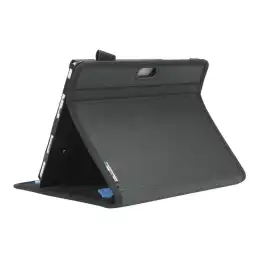 ACTIV Pack - Case for Surface Go 4 - Go 3 - Go 2 - Go - With elastic hand strap and stylus holder - Black (051014)_4